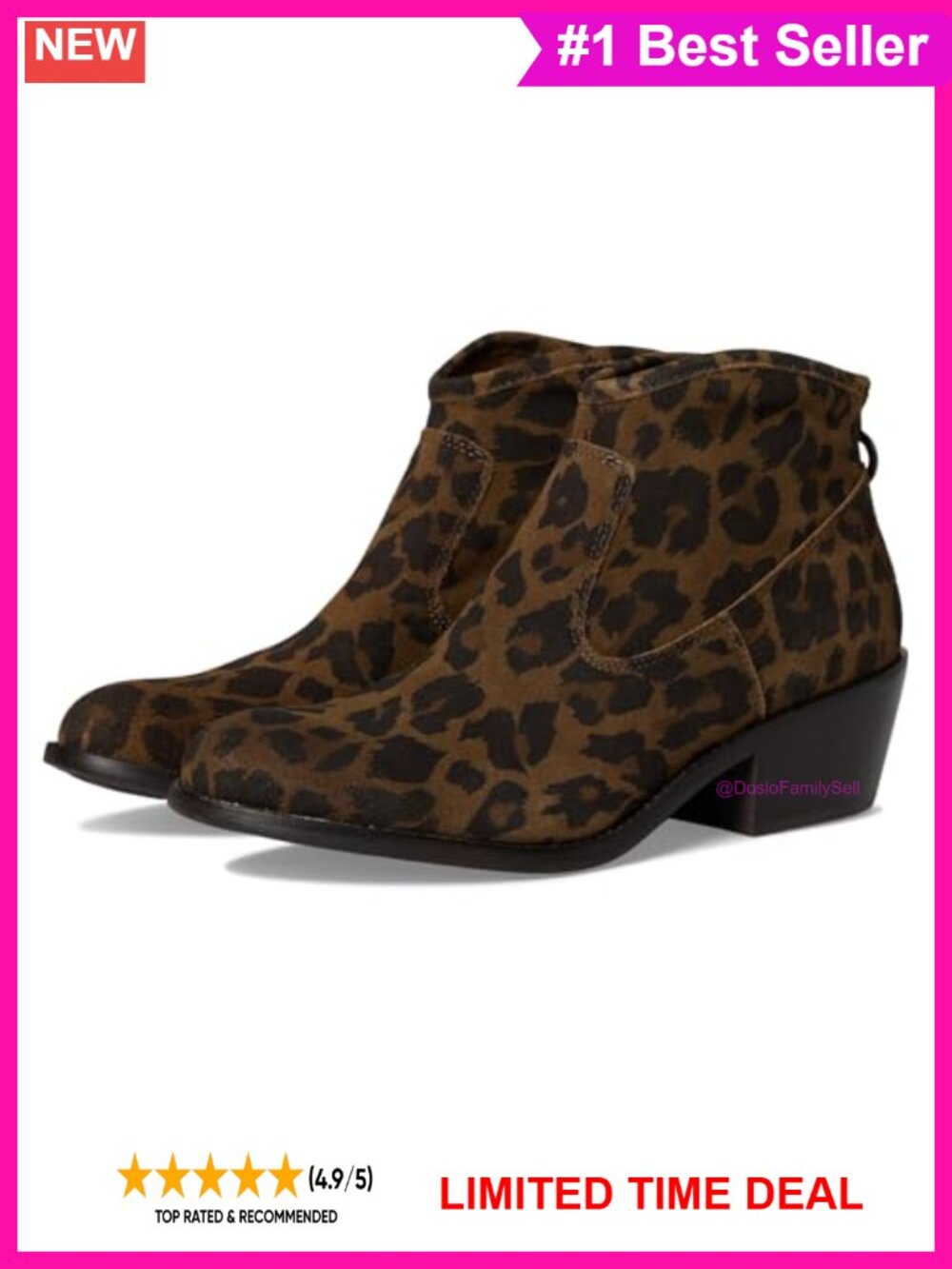 Söfft Aisley Pointed Toe Block Heel Ankle Bootie Suede